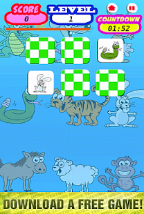 Download Memory Game for Kids: Animals APK for PC