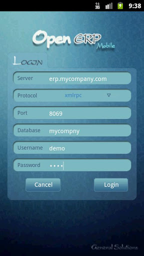 Open ERP Mobile