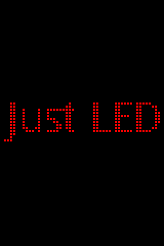 無料工具AppのJust LED Display|記事Game
