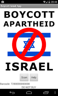 Download Boycott Israel barcode Scanner APK for Android