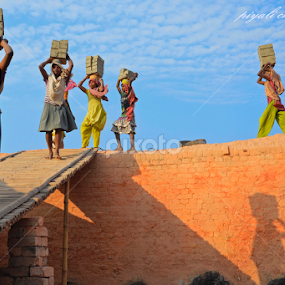 Workers by Piyali Chowdhury - People Street & Candids
