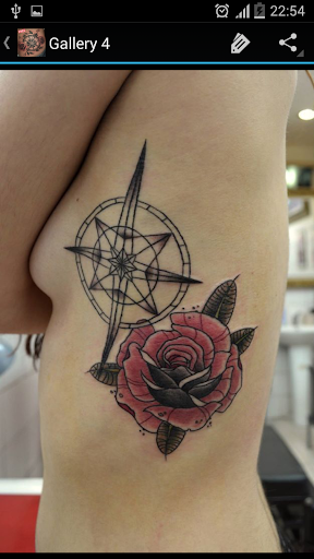 【免費生活App】Compass Tattoo-APP點子