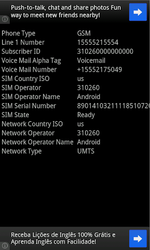 Info SIM Card