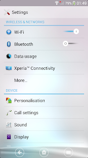 download XPERIA™ Organix Theme free