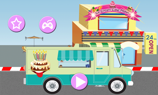 Ice Cream Cake Maker - Cooking