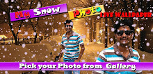 My Photo Snow Live Wallpaper APK
