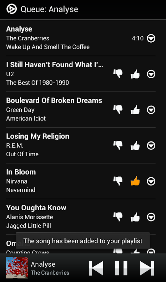 MixZing Music Player - screenshot