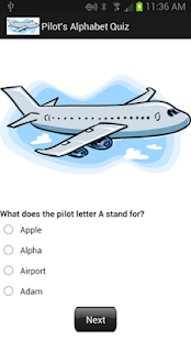 Free Download Pilot's Alphabet Quiz APK