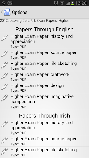 【免費教育App】Leaving Cert Past Papers-APP點子