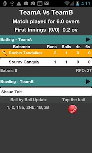 Gully Cricket Scorer Pro Screenshots 2