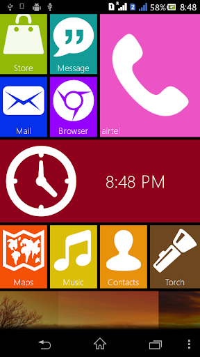 【免費個人化App】W8 Launcher Theme(Metro Style)-APP點子