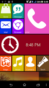 Lastest W8 Launcher Theme(Metro Style) APK for PC