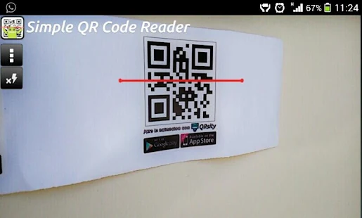 Simple QR Code Reader - screenshot thumbnail