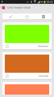 download Color Swatch Clock free