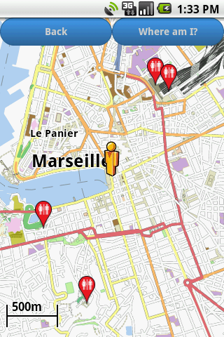 Marseille Amenities Map