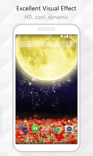 Moon Butterfly Live Wallpaper