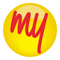 MakeMyTrip, Flights Hotels Bus logo