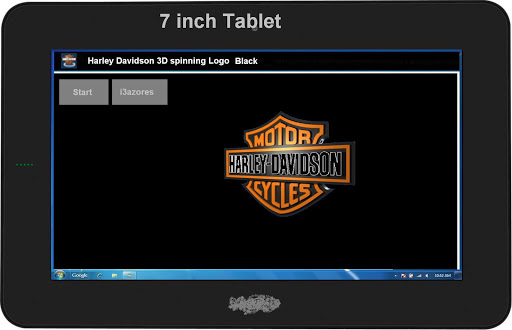 【免費生活App】Harley Davidson 3D Spin Logo B-APP點子