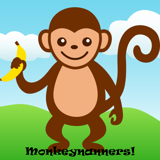 MonkeyNanners LOGO-APP點子