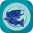 Fishing diary mobile app icon