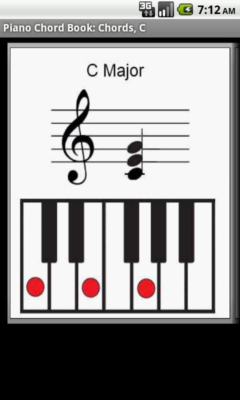 Piano Chord Book Screen 2