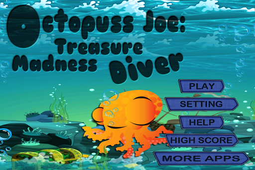 Octopus Joe Treasure Mad Diver