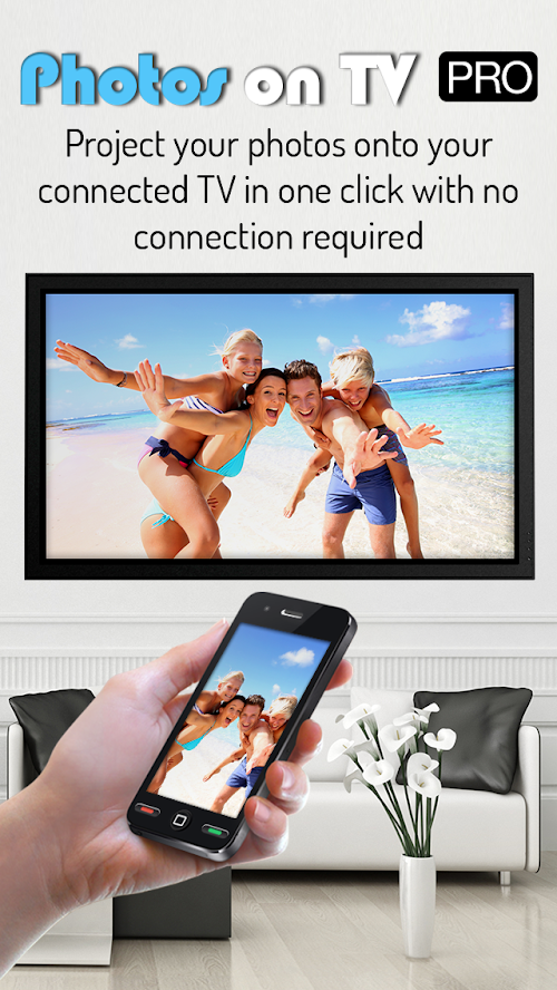 Android application Photos on TV Pro screenshort
