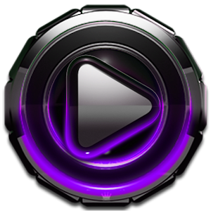 Poweramp skin Purple Glow.apk 3.02