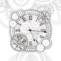 Silent Gear clockWidget logo
