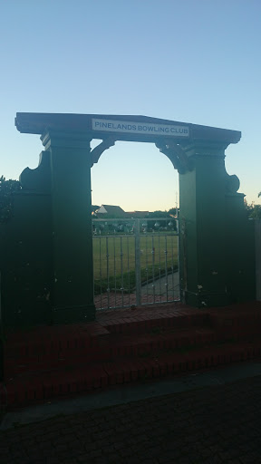Entrance To Pinelands Bowling Club