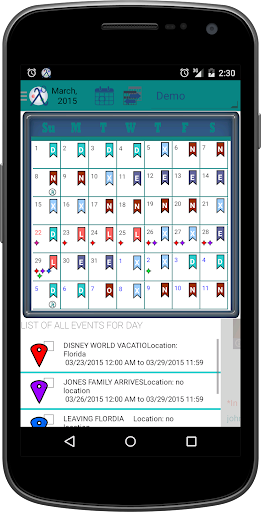 Shift Calendar by DesignaQuark