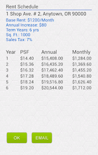 Commercial Rent Calculator Screenshots 3