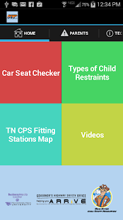 TN Child Passenger Safety Screenshots 0