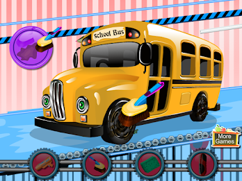 School Bus Car Wash by Zync Studio poster 19