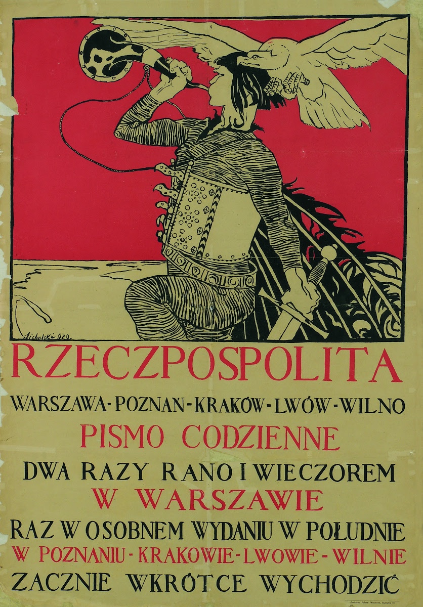 Rzeczpospolita. Pismo codzienne Warszawa-Poznań-Kraków-Lwów-Wilno -  Kazimierz Sichulski — Google Arts & Culture