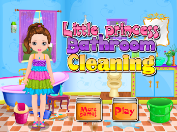 Princess Bathroom Cleaning poster 8