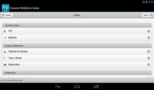 【免費醫療App】Trauma Pediátrico Guías Gratis-APP點子