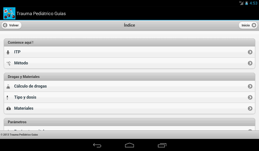   Trauma Pediátrico Guías Gratis– captura de ecrã 