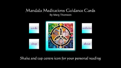 Android application Mandala Meditations Cards screenshort