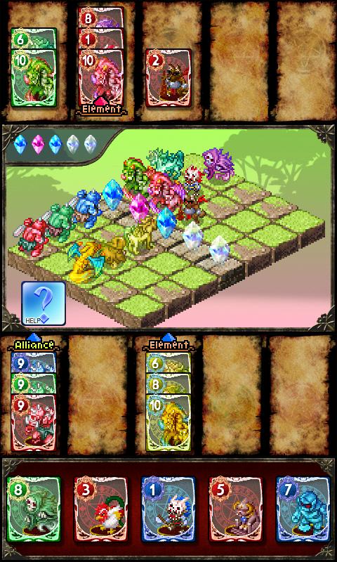 Android application Monster Poker screenshort