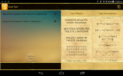 Cool Text - Floating Widget poster 9