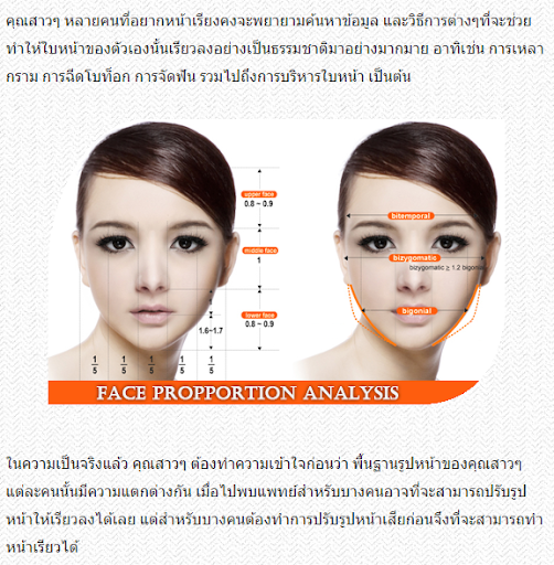 【免費健康App】สวยหน้าเรียวได้ดั่งใจ ผู้หญิง2-APP點子