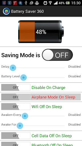 Battery Saver 360° For 2015