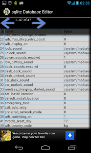 sqlite Database Editor - screenshot thumbnail