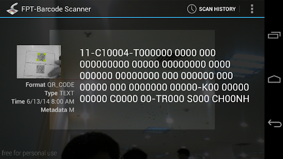 FPT-Barcode Scanner Screenshots 1
