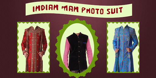 Indian Man Photo Suit