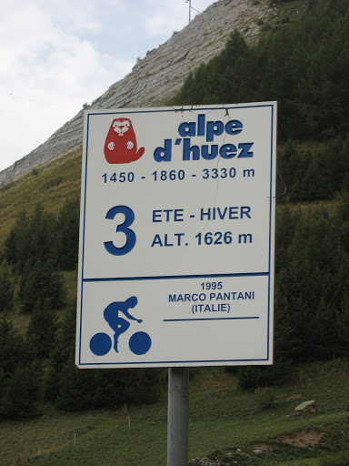 Marco Pantani Record Plaque