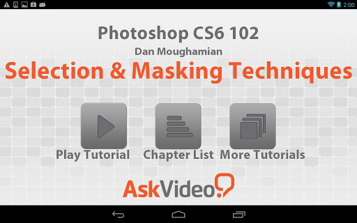 Photoshop CS6 Masking Images