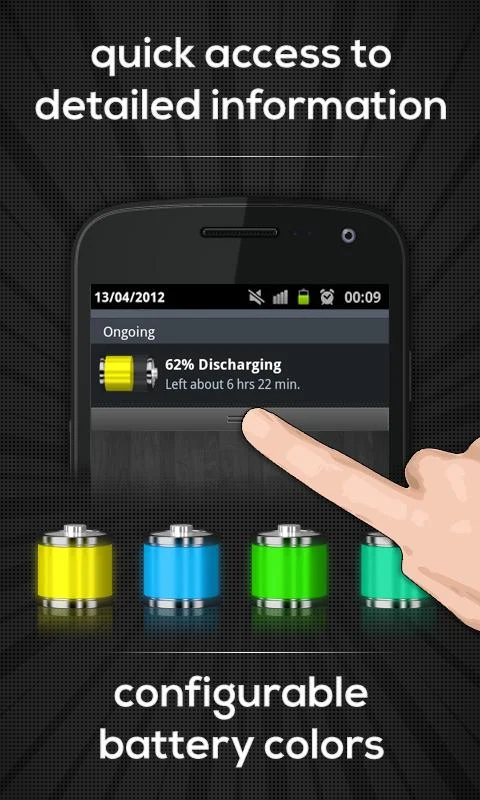   Indicateur de batterie Pro – Capture d'écran 