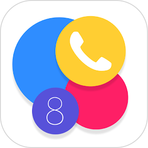 ExDialer Theme - Vivid 8 個人化 App LOGO-APP開箱王